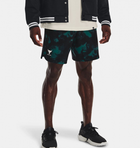 Îmbrăcăminte - Under Armour Project Rock Woven Printed Shorts | Fitness 